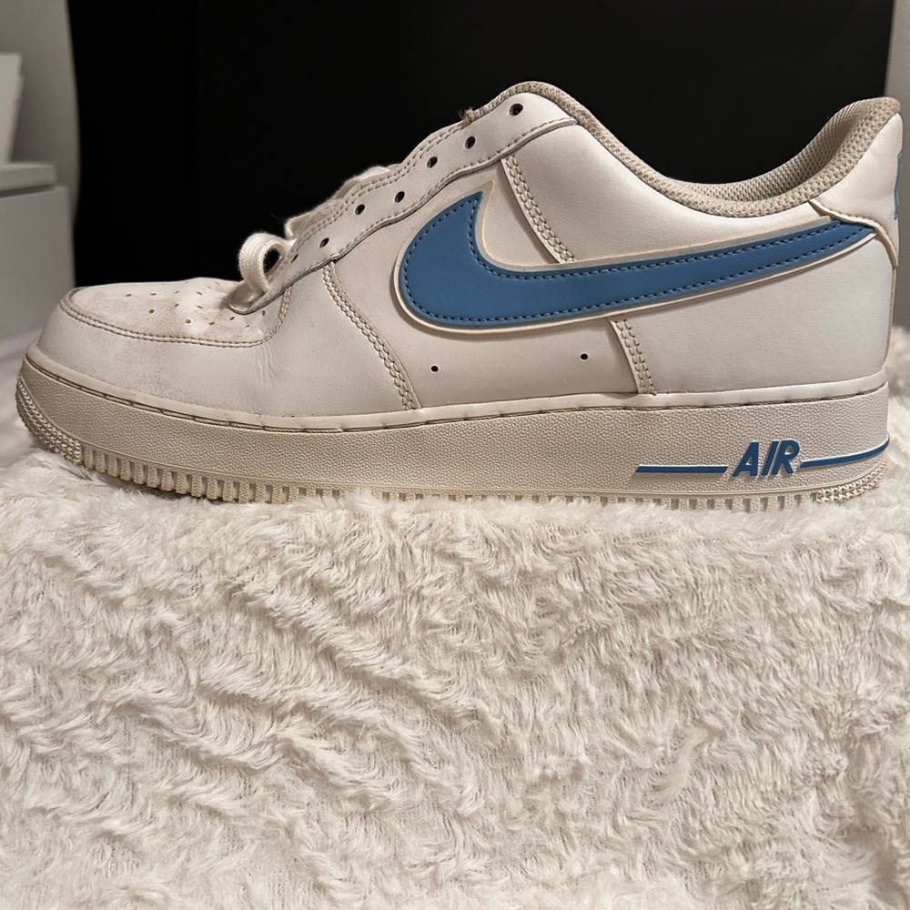 Nike Air Force 1 Low '07 Shoe University Blue 2018 Men’s Size 10